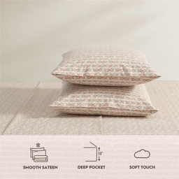 Laura Ashley® Marta Stripe Percale Sheet Set