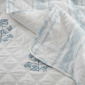 Martha Stewart Flower Block Print Quilt Set - image 7