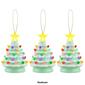 Mr. Christmas 3pc. Nostalgic Ceramic Tree Ornaments - image 7