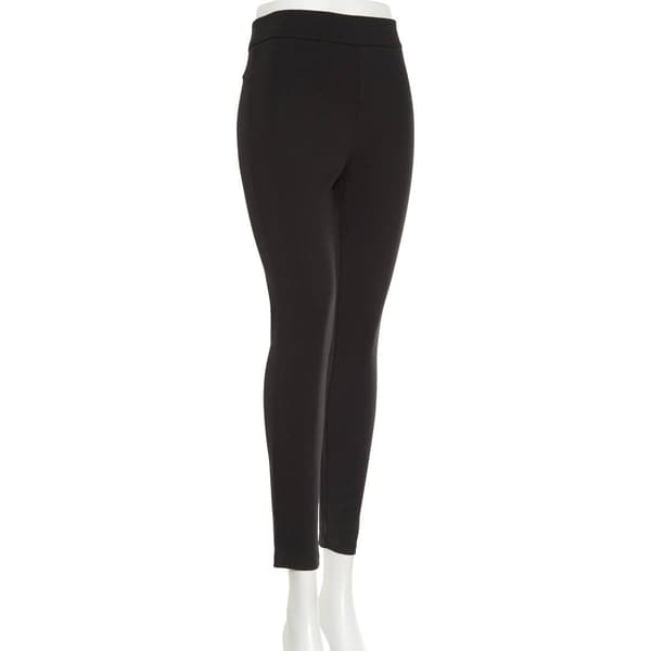 Petite Preswick &amp; Moore Pull On Butt Lift Solid Ponte Pants