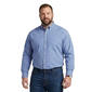 Mens Big & TalI IZOD(R) Plaid Button Down Shirt - Regatta - image 1