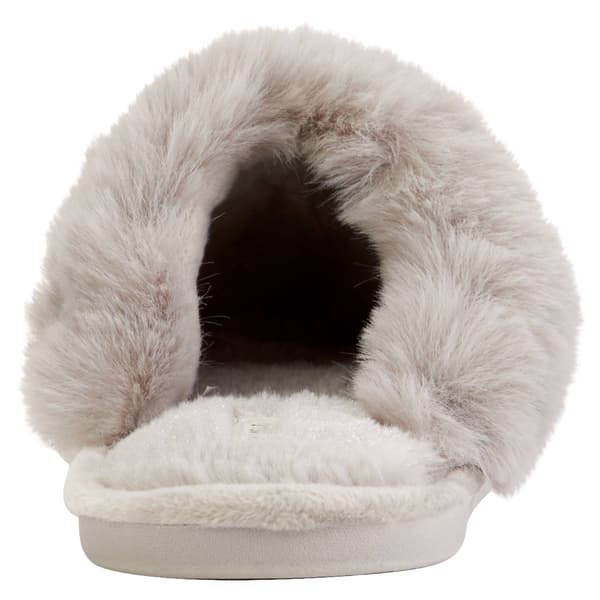 Womens Aerosole Cozy Faux Fur Clog Slippers