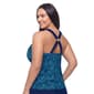 Plus Size American Beach Ring Back Jump Around Tankini Swim Top - image 3
