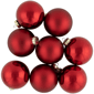 Northlight 72ct. 2-Finish Glass Christmas Ball Ornaments - image 3