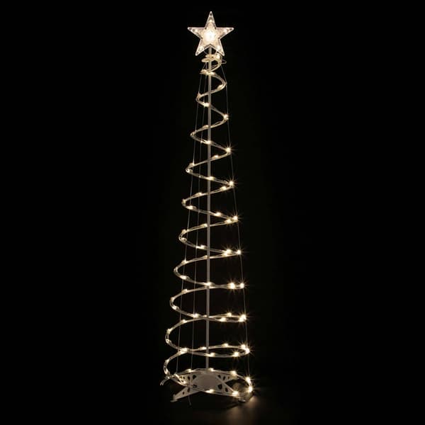 Northlight Seasonal 6ft. Warm White Cone Outdoor Christmas Décor