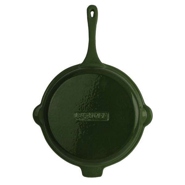 BergHOFF Neo 3pc. Cast Iron Fry & Grill Pan Set with Steak Press