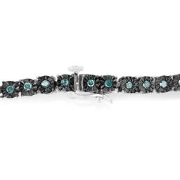 Diamond Classics™ Color Treated Miracle Tennis Bracelet