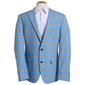 Mens Savile Row Plaid Sport Coat - Kensington Blue - image 1