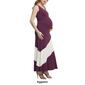 Womens Glow & Grow&#174; Colorblock Maternity Maxi Dress - image 3