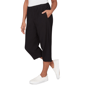 Womens Alfred Dunner Crowd Pleaser Relaxed Pull On Capris - image 3