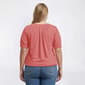 Plus Size Preswick & Moore® Balloon Sleeve Elastic Hem Blouse - image 4