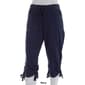 Petite da-sh Emma Rib Waist Ruched Cuff Capris Pants - image 3