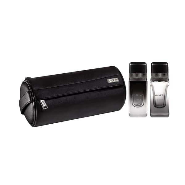 Awaken Ý08:00 GMT¨ &amp; Unwind Ý20:00 GMT¨ TUMI 3 pc. Traveler Set