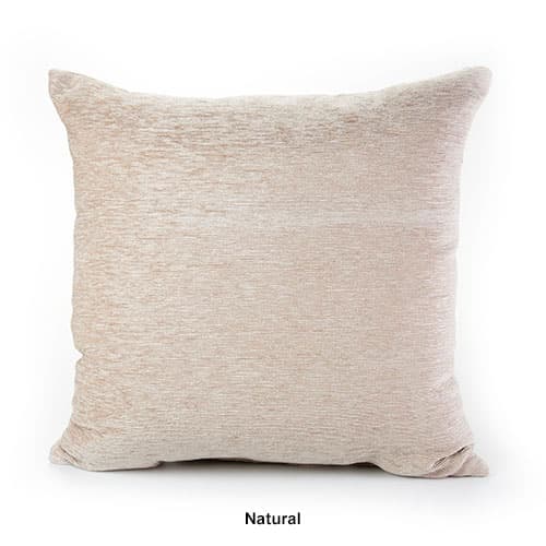 Chenille Solid Square Decorative Pillow - 17x17