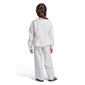 Girls (4-6x) adidas® Leopard Logo Heather Peplum Top & Pants Set - image 3