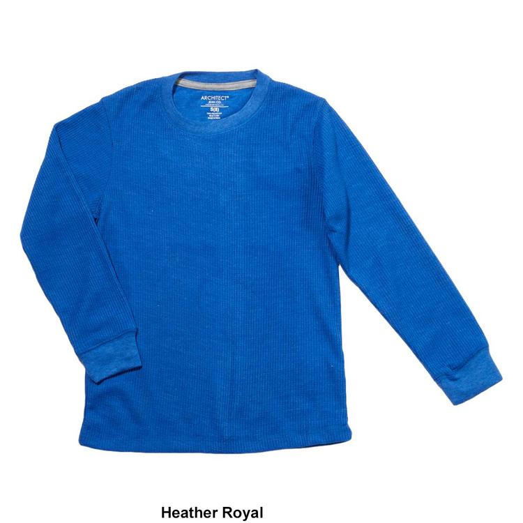 Boys (8-20) Architect® Jean Co. Solid Crew Neck Thermal Top