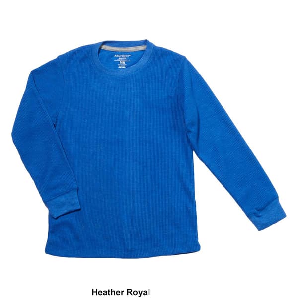 Boys (8-20) Architect® Jean Co. Solid Crew Neck Thermal Top