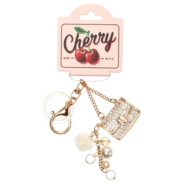 Womens DS Fashion Rhinestone Bag Charm