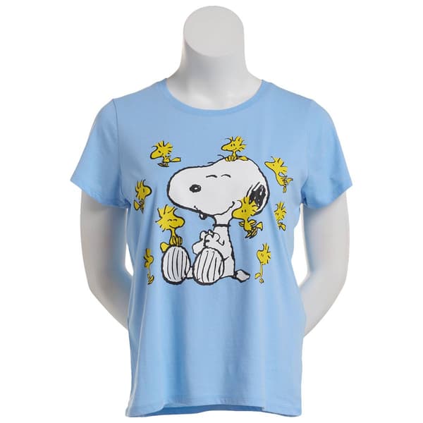 Junior Plus Freeze Snoopy & Woodstock Graphic Tee