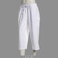 Plus Size Hasting & Smith Drawcord Tie Cargo Capris - image 3