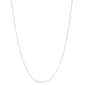 Design Collection Silver-Tone 18in. Lace Chain Necklace - image 1