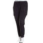 Juniors Plus No Comment Fleece Lined Cargo Joggers Pants - image 4