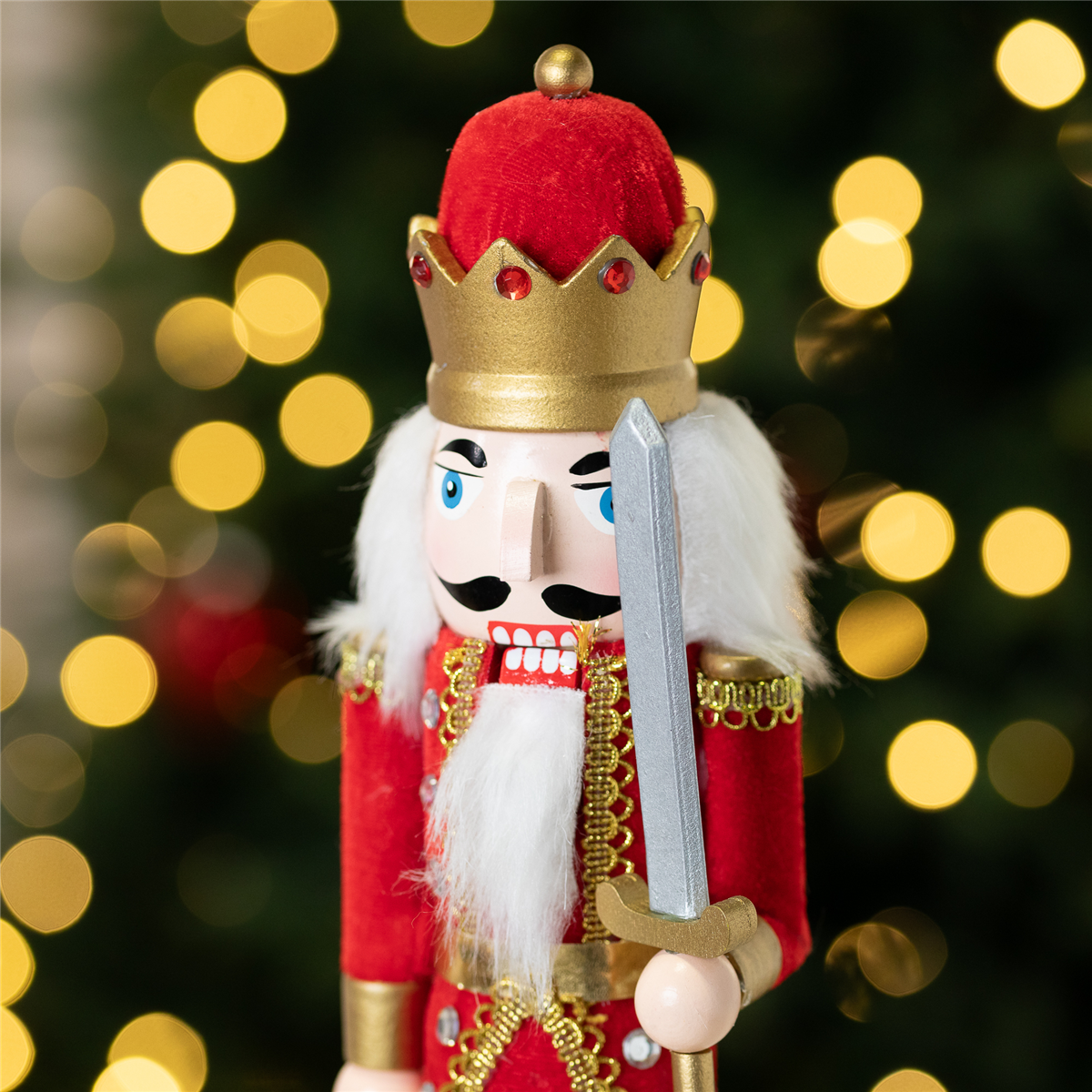 Northlight Wooden Suite Ballet Christmas Nutcracker  - Set of 4
