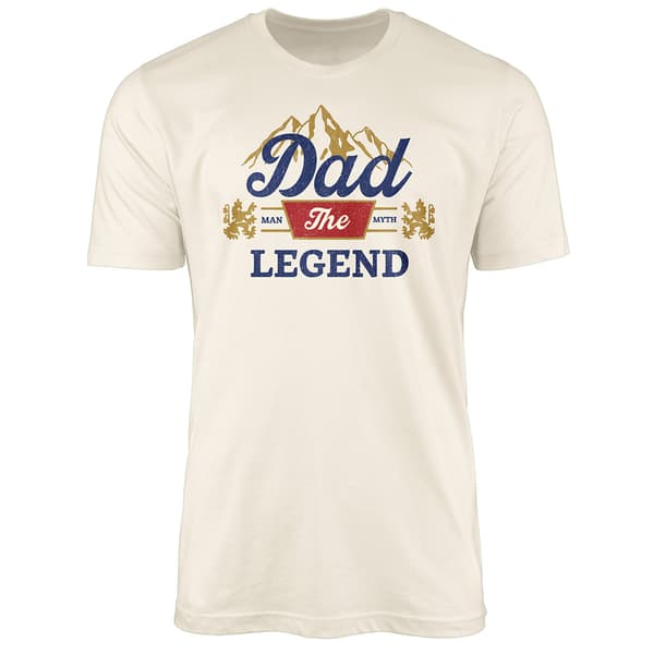Mens Dad the Legend Short Sleeve Tee - image 