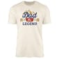 Mens Dad the Legend Short Sleeve Tee - image 1
