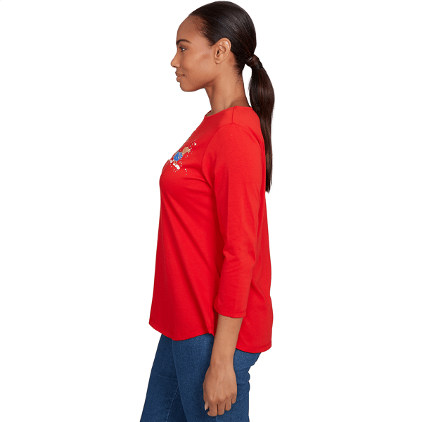Petite Ruby Rd. Must Haves II Happy Howlidays Tee