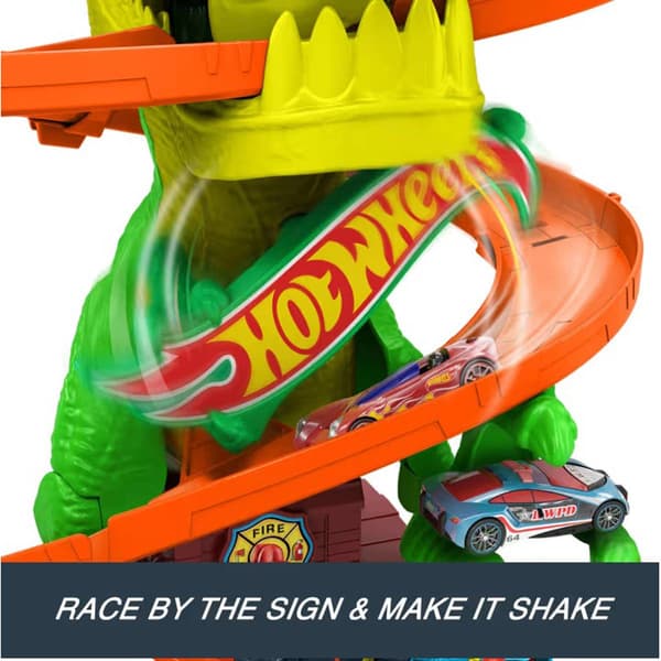 Hot Wheels&#174; Trex Fire Station
