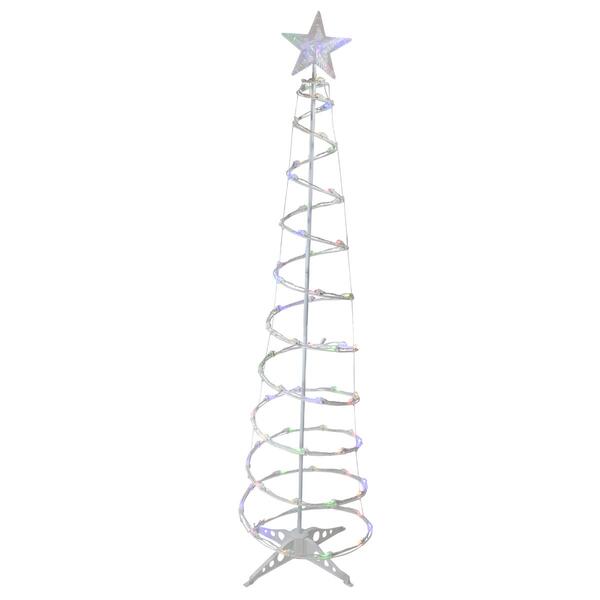 Northlight Seasonal 6ft. Multicolor Cone Outdoor Christmas Decor - image 