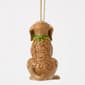 Jim Shore Heartwood Creek Dog Wearing Bandana Christmas Ornament - image 4