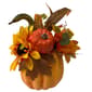 Northlight Seasonal 14.75in. Sunflower Pumpkin Thanksgiving Décor - image 2