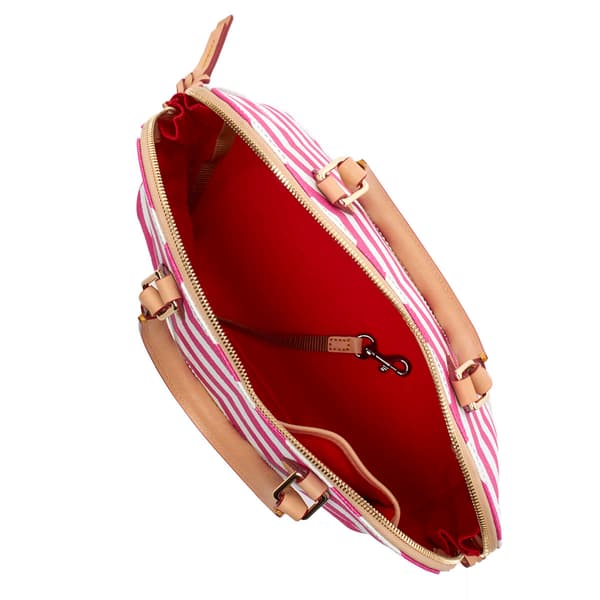 Dooney & Bourke Chevron Zip Zip Satchel