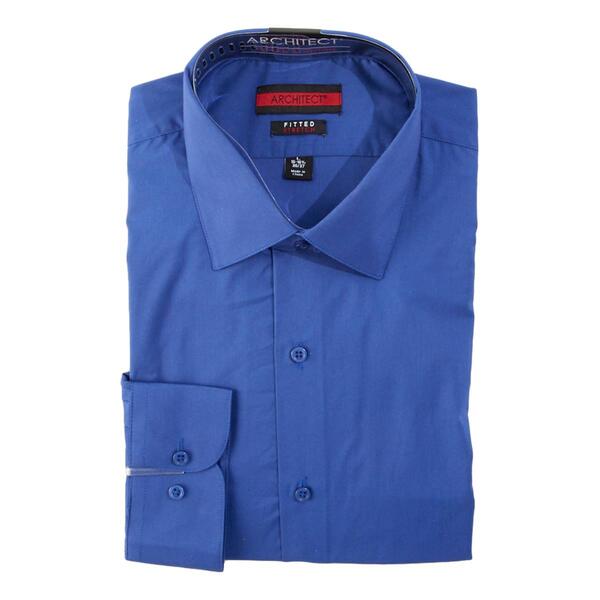 Mens Architect&#40;R&#41; Fitted Stretch Dress Shirt - Sodalite Blue - image 
