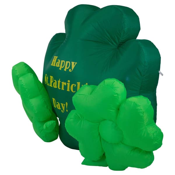 Northlight Seasonal 60" Inflatable Triple Shamrock Decoration