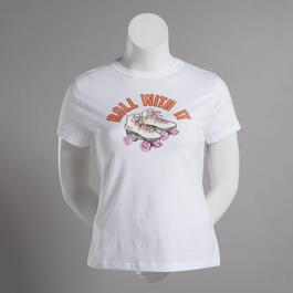Womens Champion Roll With It Classic Graphic Tee