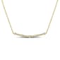 Gold Plated 1/3ctw Lab Grown Diamond Necklace - image 1