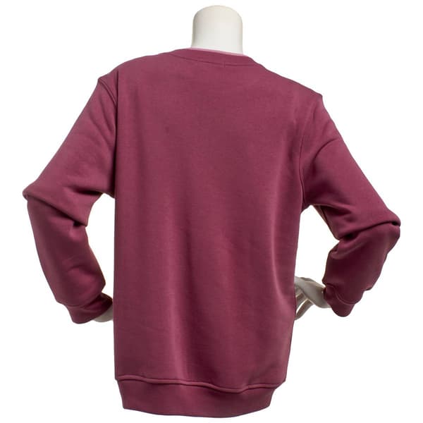Womens Hasting & Smith Butterfly Floral Fleece Sweatshirt