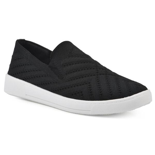 Womens White Mountain Upbear Knit Sneakers - image 