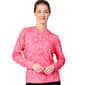 Womens Free Country Tropical Pullover Hooded Sunshirt - image 3