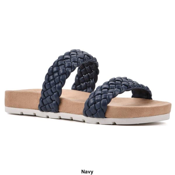 Womens Cliffs by White Mountain Truly Slide Sandals