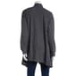 Womens New York Laundry Brushed Roll Sleeve Drape Front Cardigan - image 2