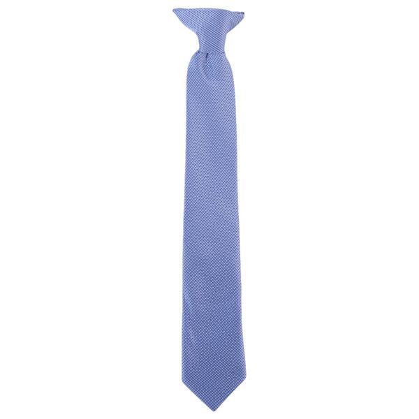 Boys Bill Blass Clip On Tie - Light Blue - image 