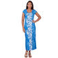 Womens Skye''s The Limit Coral Gables Short Sleeve Maxi Dress - image 1