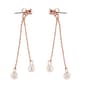 Crystal Colors 2 Disc Dangle Earrings w/ Aurora Borealis Crystals - image 1