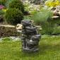 Northlight Seasonal Lighted 5-Tier Outdoor Garden Water Fountain - image 2