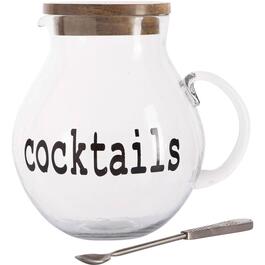 Home Essentials 10in. Glass Cocktail Pitcher