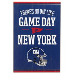 Open Road Giants Gameday Vertical Wood